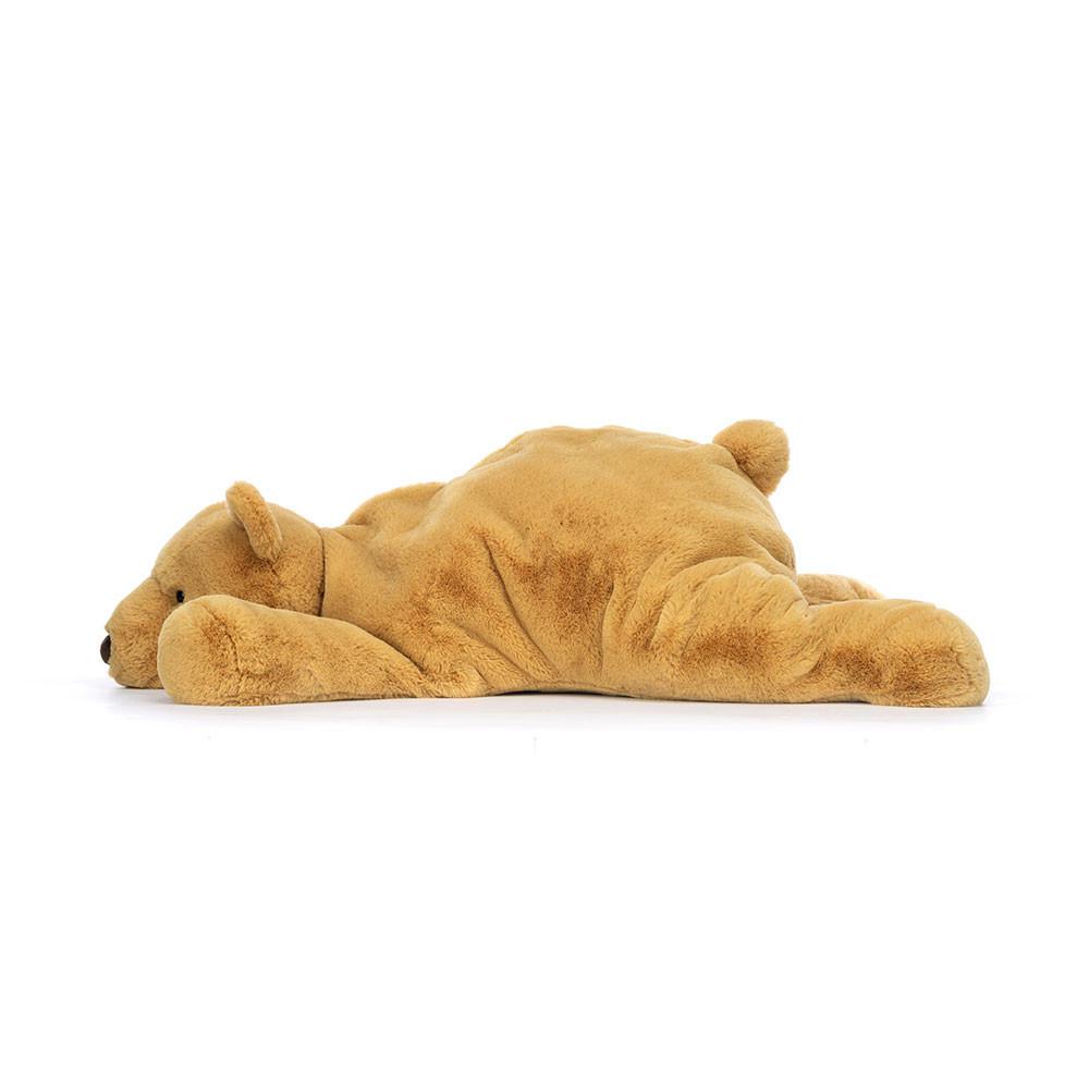 Pluszaki Jellycat Harvey Miś,29cm x 30cm x 64cm Żółte | Polska  TLIS-03659
