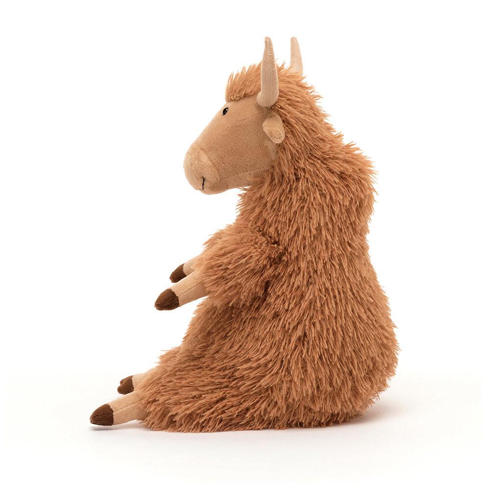 Pluszaki Jellycat Herbie Highland Cow,11in x 5.5in x 4.7in Brązowe | Polska  NRXH-94710