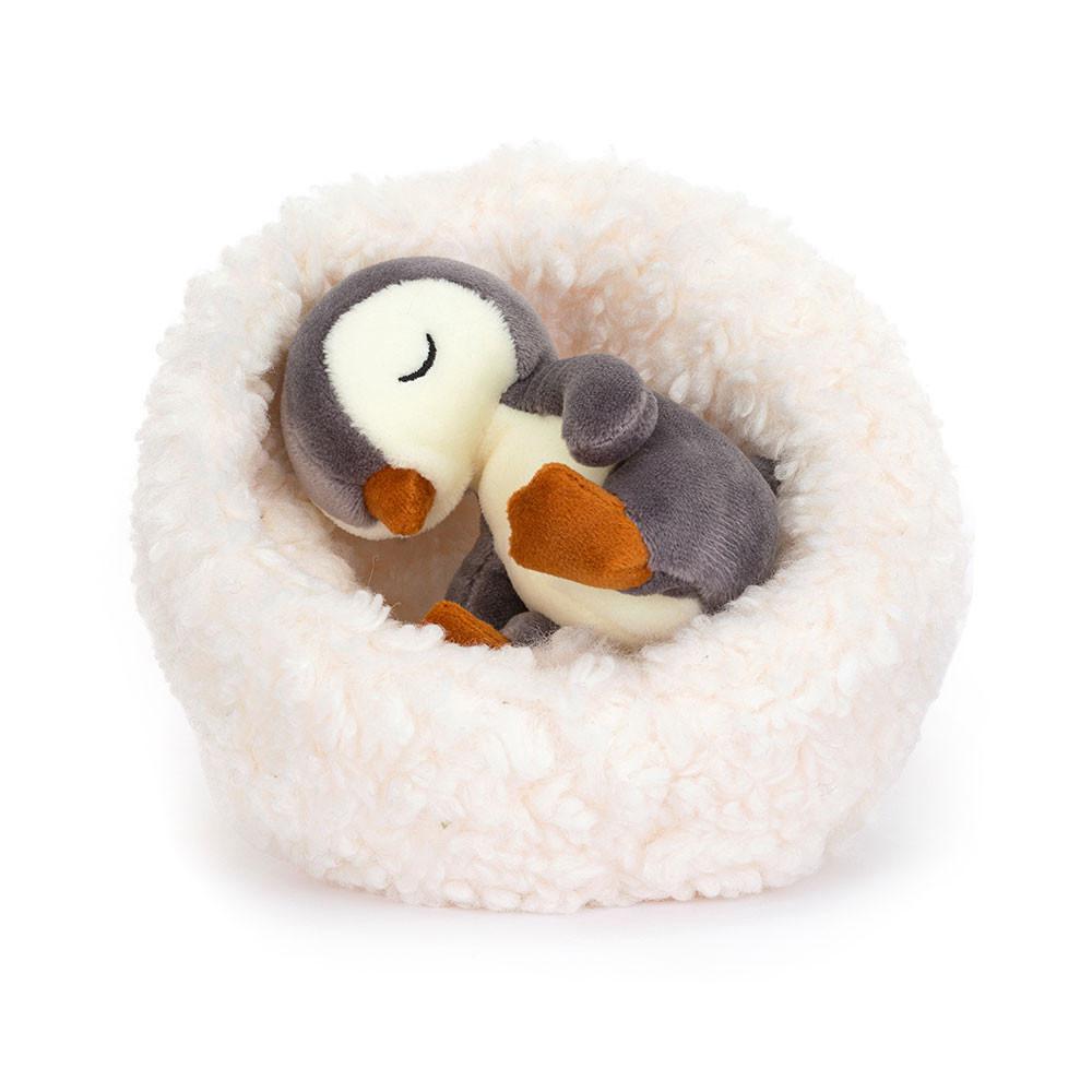 Pluszaki Jellycat Hibernating Penguin,9cm x 13cm x 13cm Czarne | Polska  RJED-21869