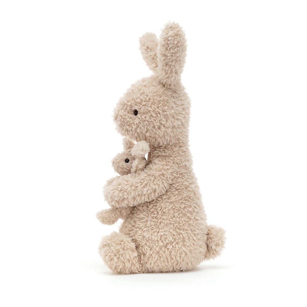 Pluszaki Jellycat Huddles Króliczek,26cm x 14cm x 10cm Beżowe | Polska  BQEM-41835