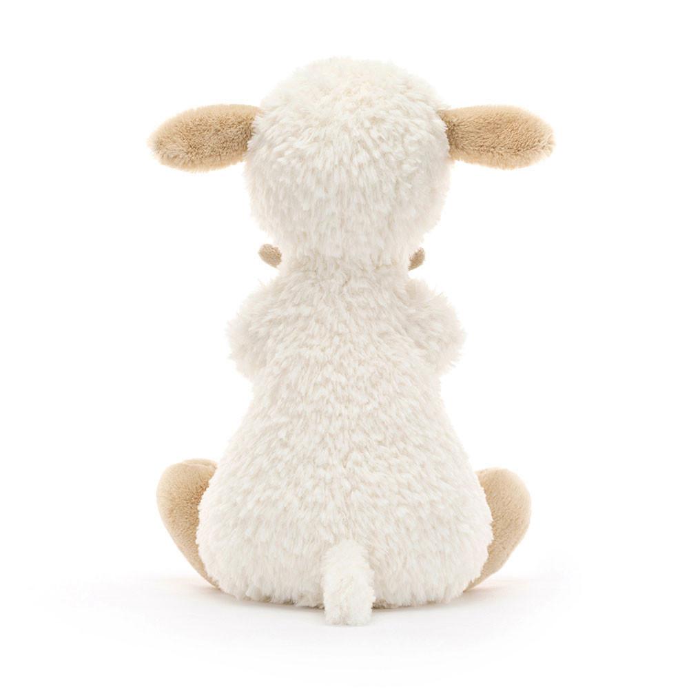 Pluszaki Jellycat Huddles Sheep,10.2in x 5.5in x 3.9in Białe | Polska  IBJM-49650
