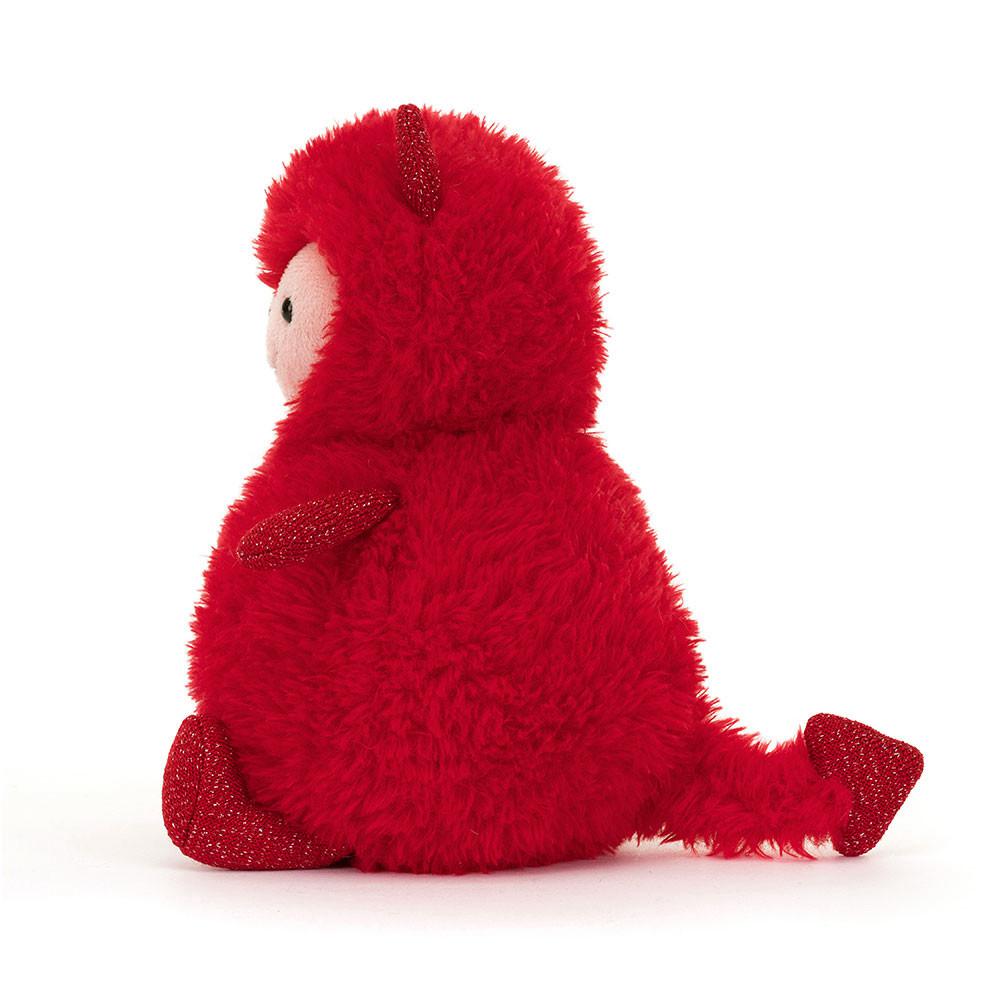 Pluszaki Jellycat Hugg McSnugg,22cm x 11cm x 11cm Czerwone | Polska  ROTP-90265