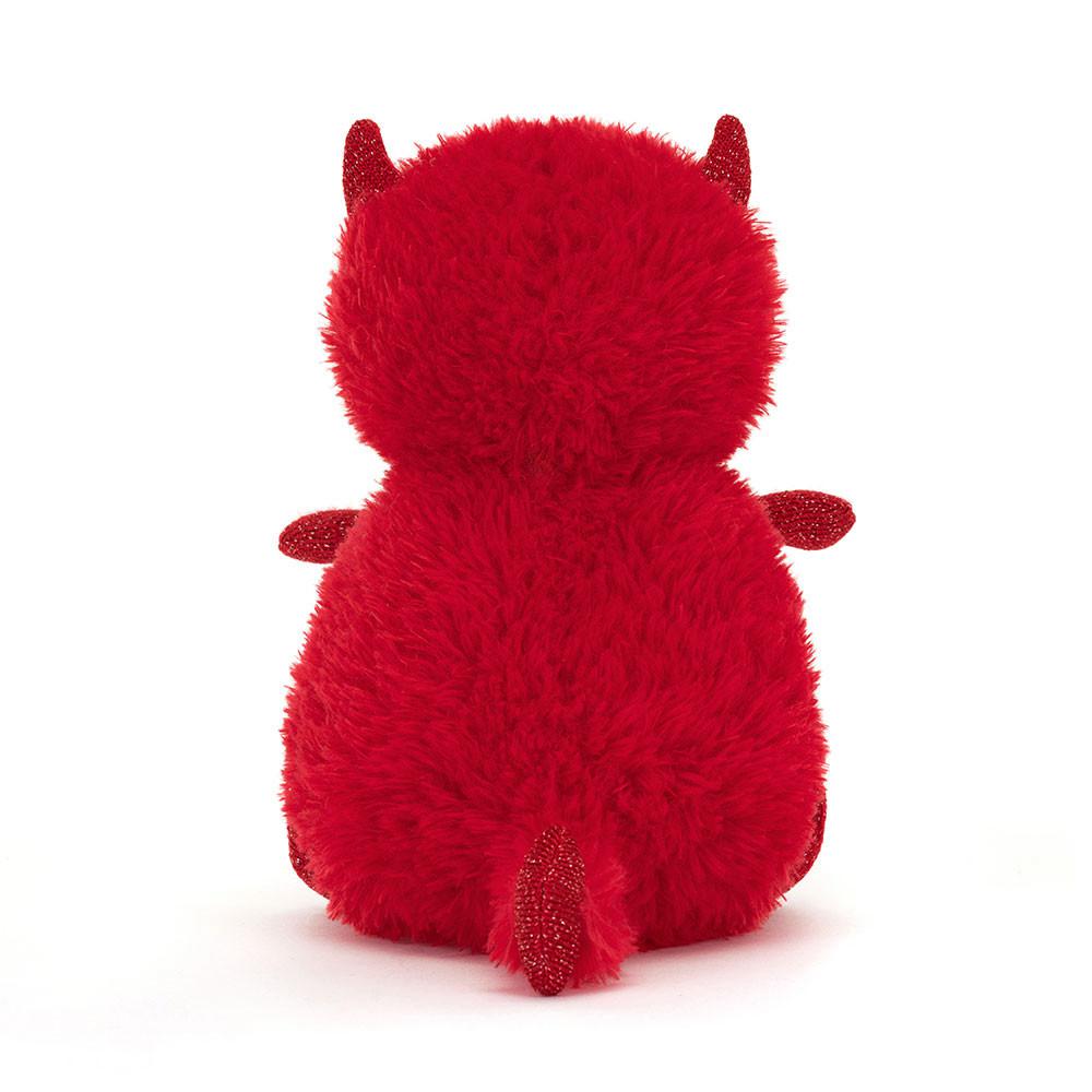 Pluszaki Jellycat Hugg McSnugg,22cm x 11cm x 11cm Czerwone | Polska  ROTP-90265