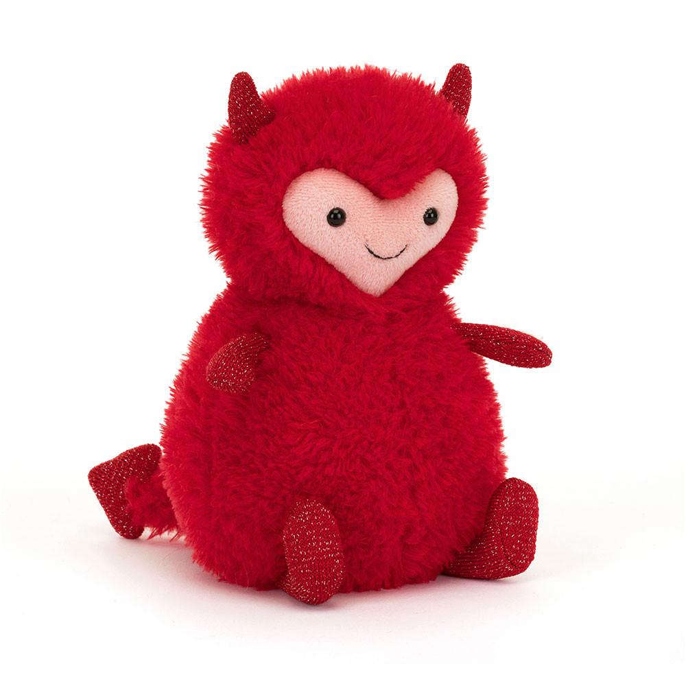Pluszaki Jellycat Hugg McSnugg,22cm x 11cm x 11cm Czerwone | Polska  ROTP-90265