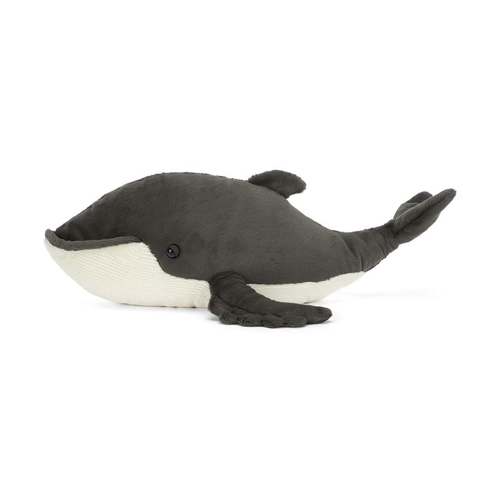 Pluszaki Jellycat Humphrey the Humpback Whale,24cm x 20cm x 60cm Czarne | Polska  HDPY-03512