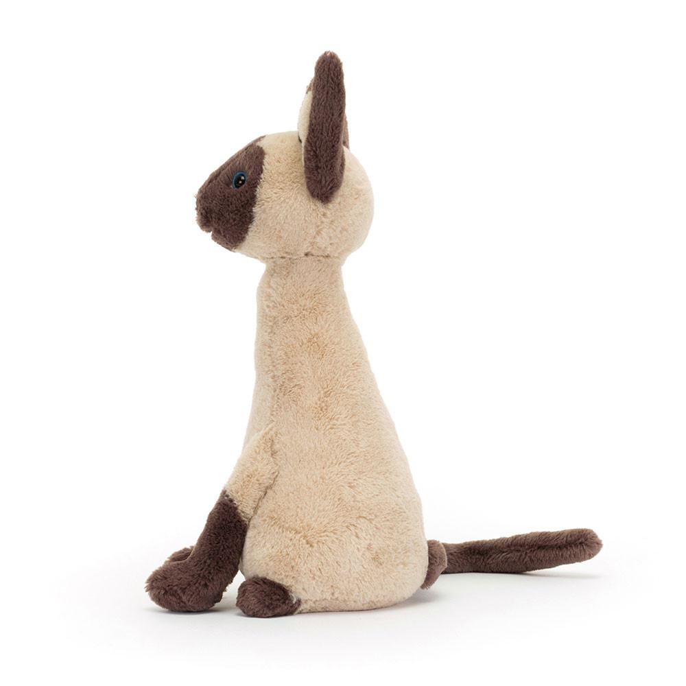 Pluszaki Jellycat Iris Siamese Jelonek,10.6in x 4.7in x 5.1in Brązowe | Polska  RWIH-08794