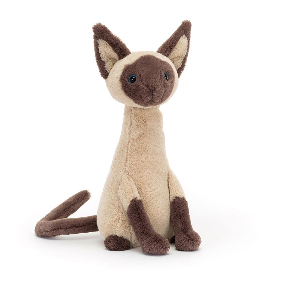 Pluszaki Jellycat Iris Siamese Jelonek,10.6in x 4.7in x 5.1in Brązowe | Polska  RWIH-08794