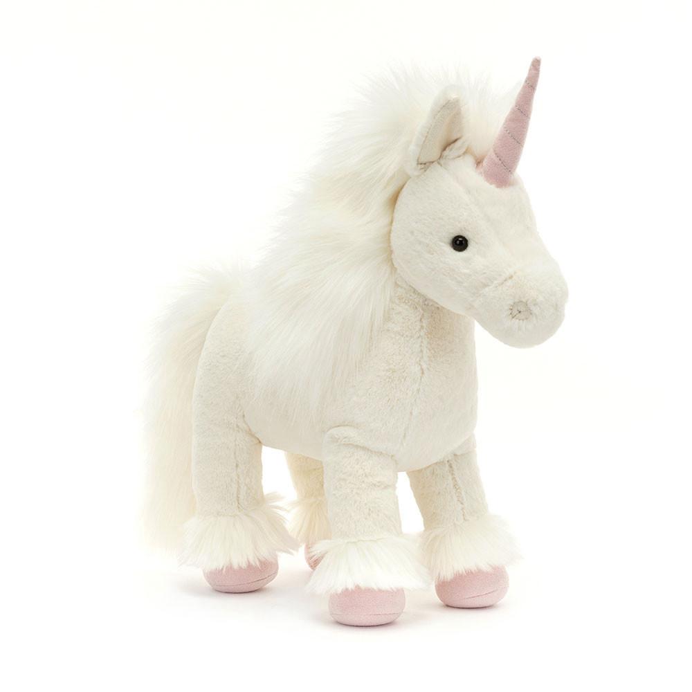 Pluszaki Jellycat Isadora Unicorn,32cm x 11cm x 32cm Białe | Polska  TLIK-57831