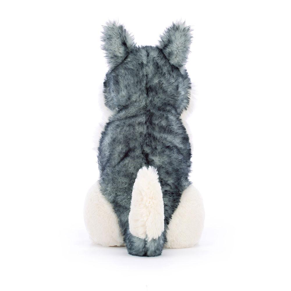 Pluszaki Jellycat Jackson Husky,25cm x 13cm x 16cm Białe | Polska  YIBG-49381