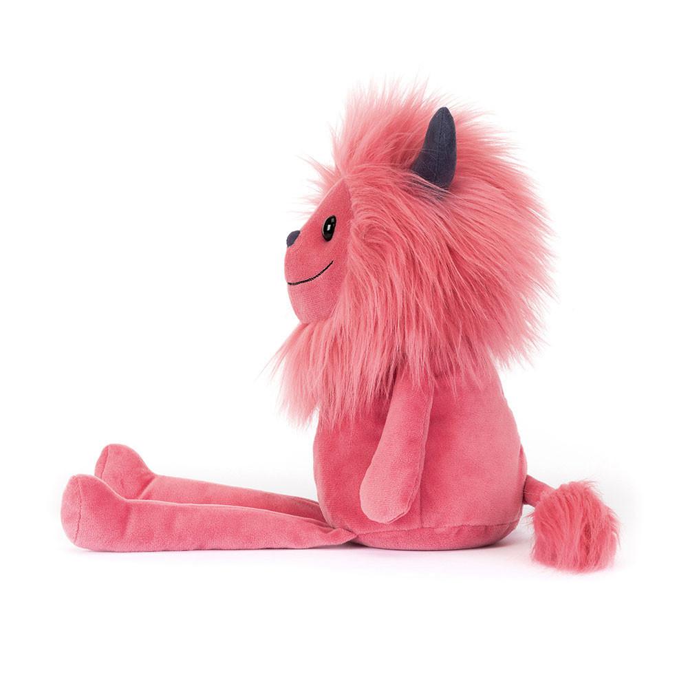 Pluszaki Jellycat Jinx Monster,42cm x 14cm x 11cm Różowe | Polska  HUTI-36204