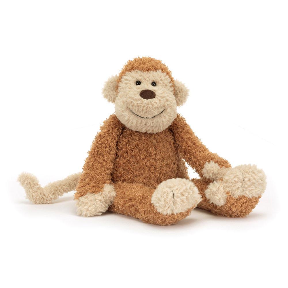 Pluszaki Jellycat Junglie Monkey,45cm x 17cm x 13cm Pomarańczowe | Polska  CTVS-87615