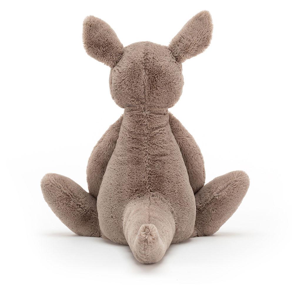 Pluszaki Jellycat Kara Kangaroo,36cm x 13cm x 32cm Brązowe | Polska  EJQT-98321