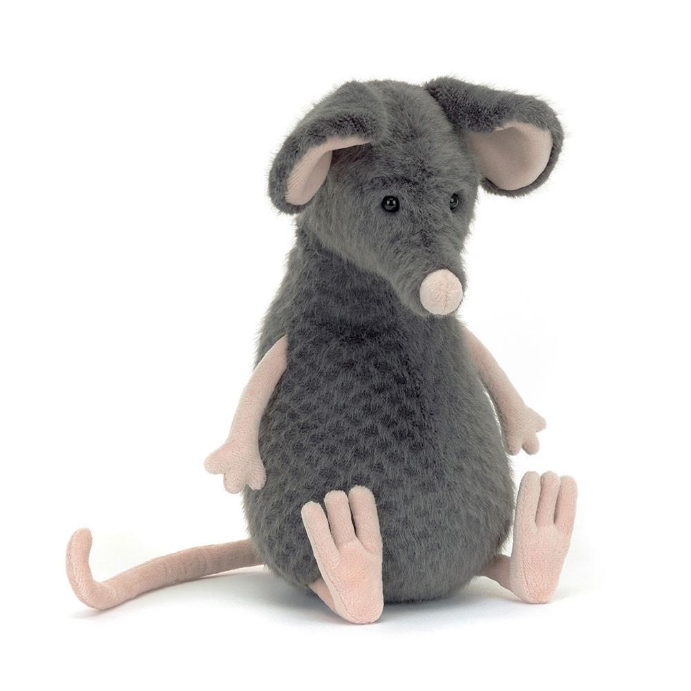 Pluszaki Jellycat Lachlan Sad Rat,27cm x 12cm x 12cm Szare | Polska  PILC-05462