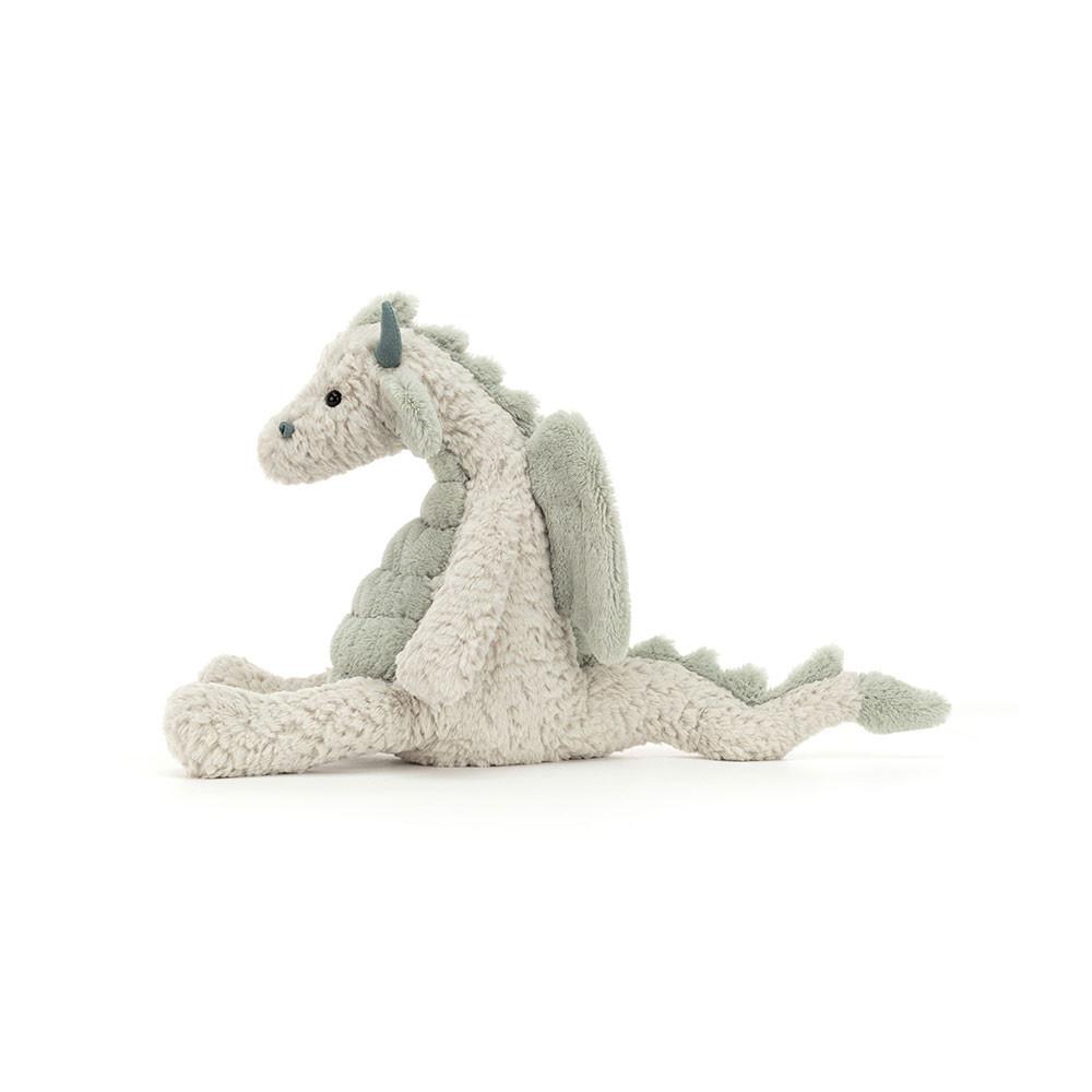 Pluszaki Jellycat Lallagie Dragon,13.8in x 5.1in x 5.1in Zielone | Polska  QSDU-54023