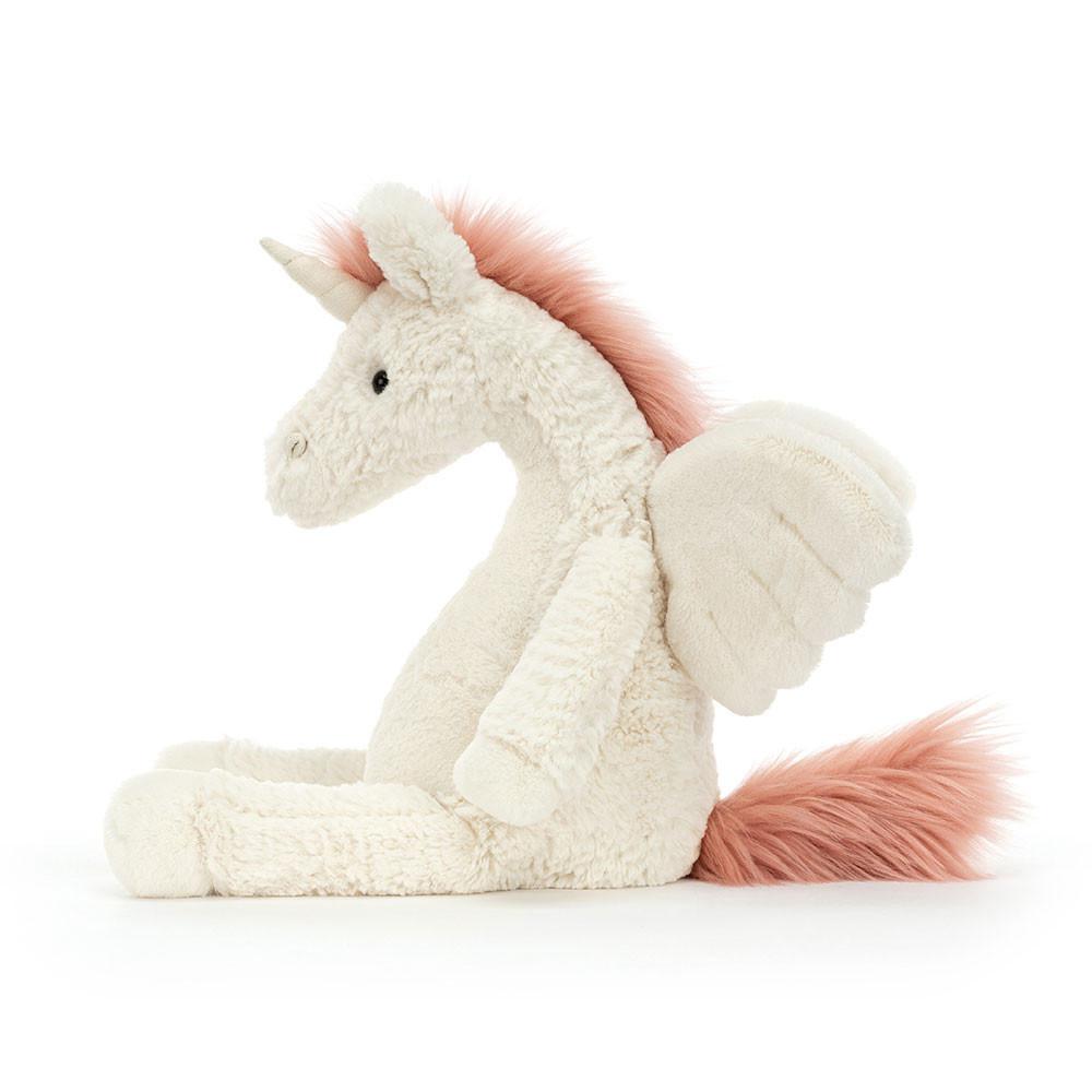 Pluszaki Jellycat Lallagie Unicorn,35cm x 13cm x 13cm Białe | Polska  WQEU-87650
