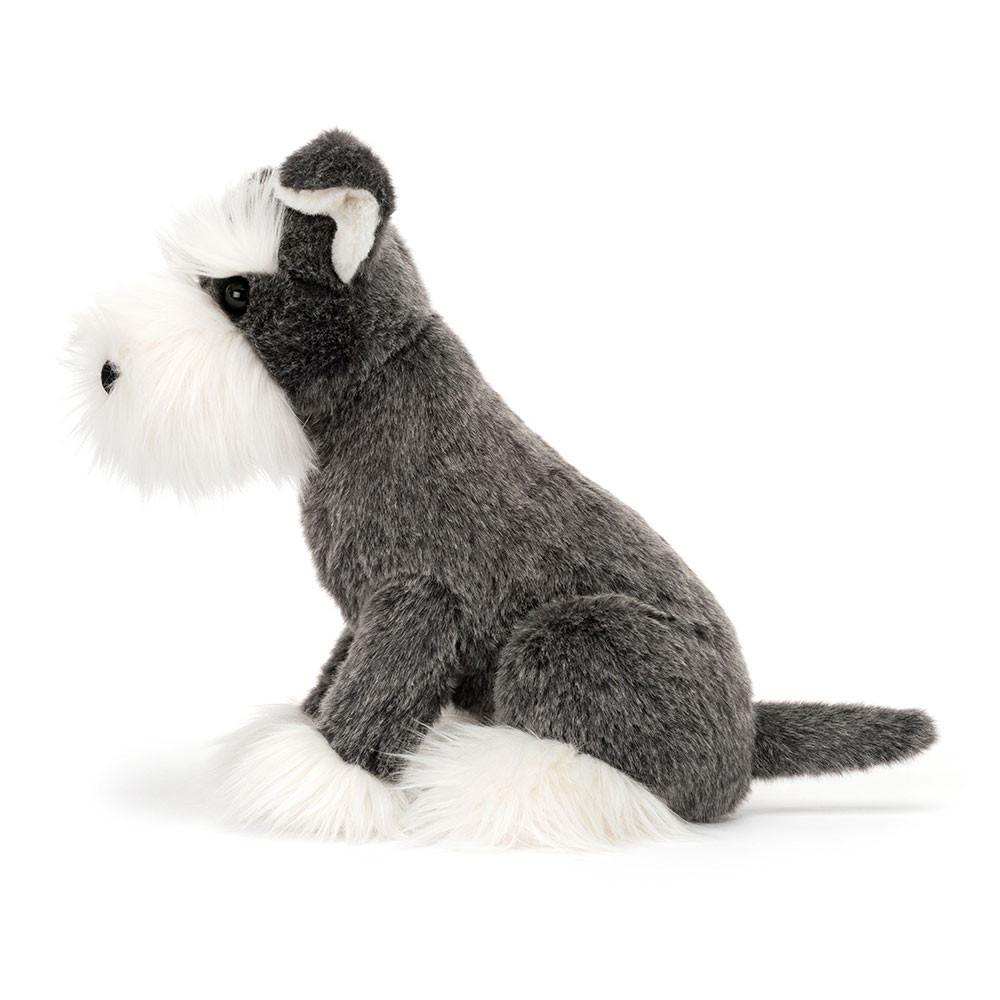 Pluszaki Jellycat Lawrence Schnauzer,26cm x 15cm x 18cm Szare | Polska  OJHS-13729