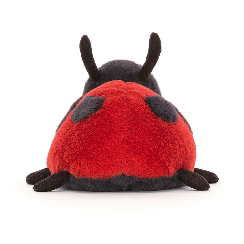Pluszaki Jellycat Layla Ladybird,7cm x 9cm x 15cm Czerwone | Polska  MNFC-94075