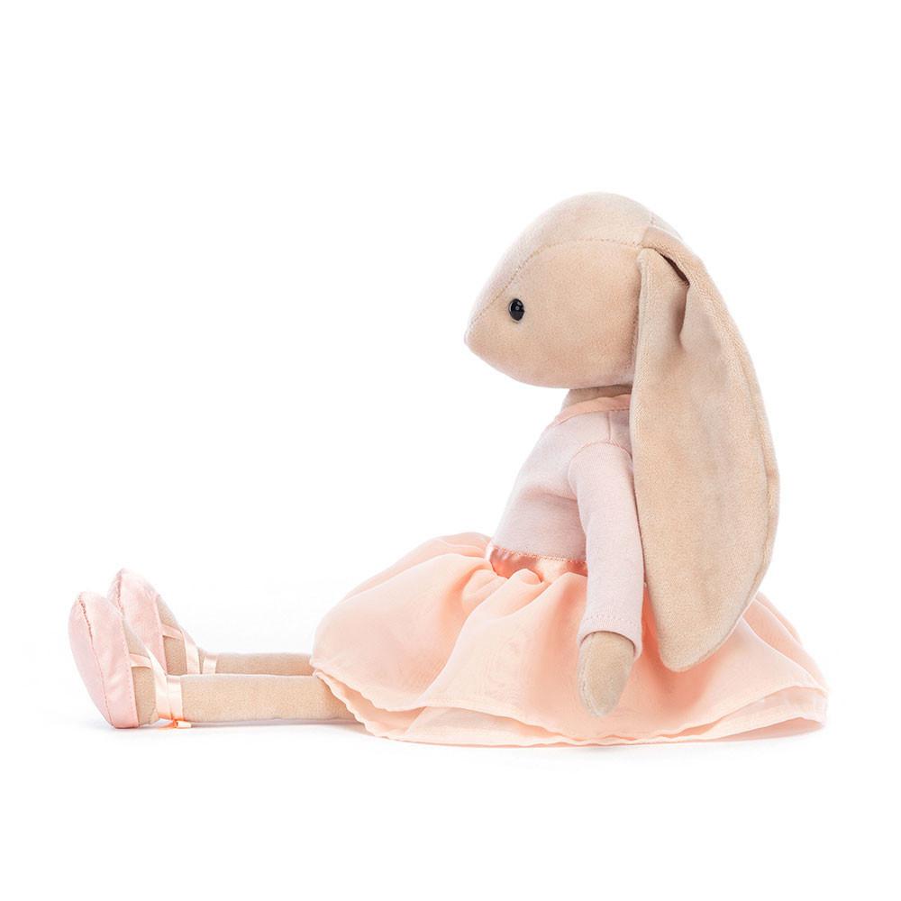 Pluszaki Jellycat Lila Ballerina Króliczek,35cm x 8cm x 7cm Beżowe | Polska  JXPG-13279