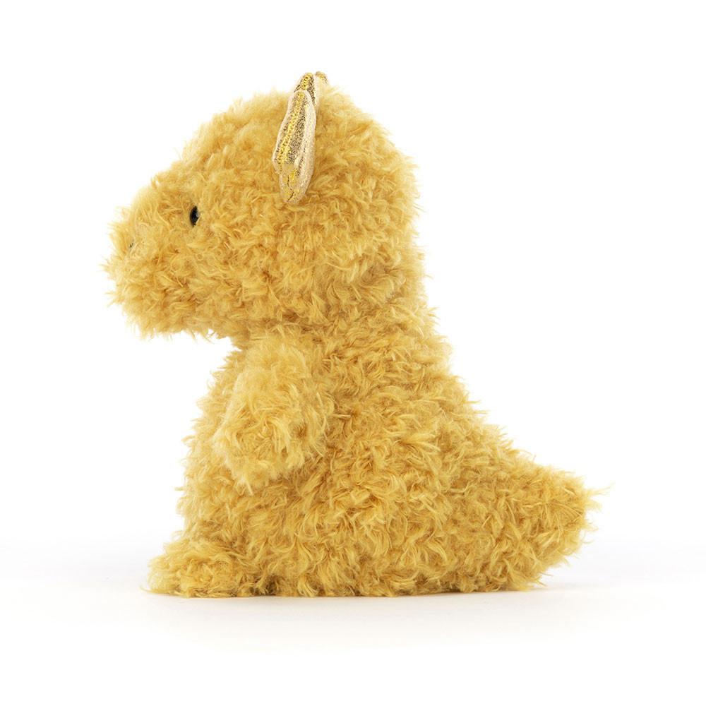 Pluszaki Jellycat Little Dragon,18cm x 10cm x 8cm Żółte | Polska  GZHT-68594