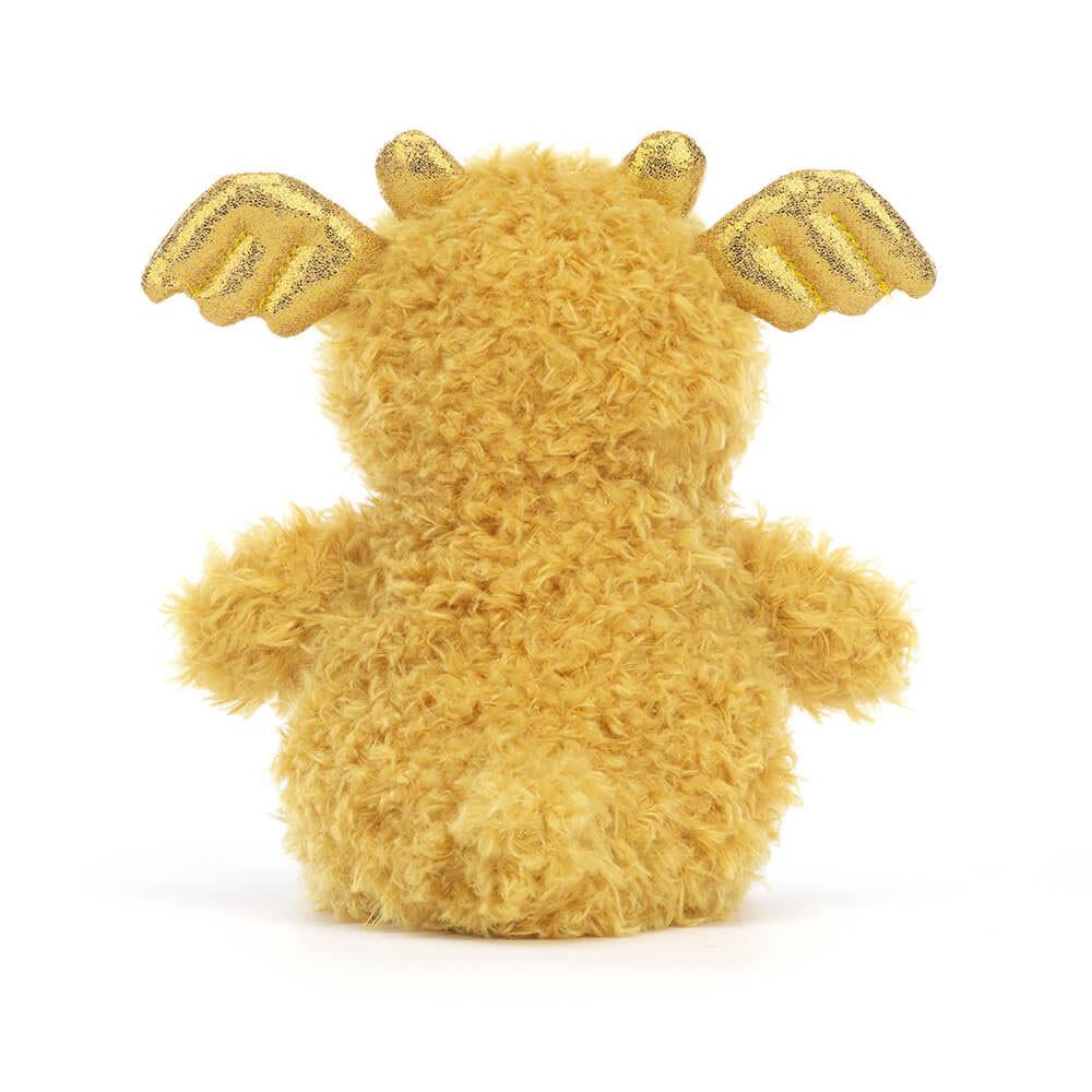 Pluszaki Jellycat Little Dragon,18cm x 10cm x 8cm Żółte | Polska  GZHT-68594