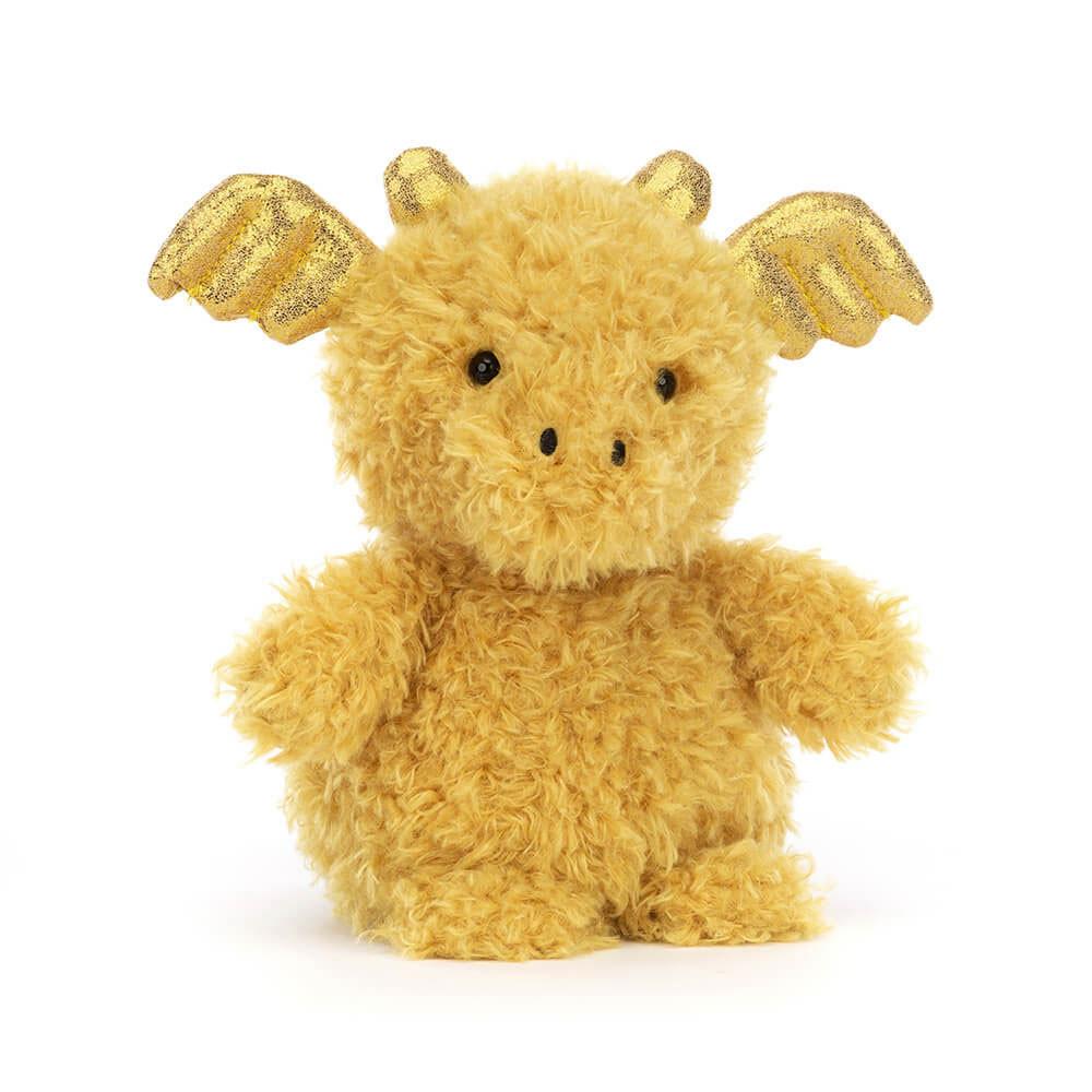 Pluszaki Jellycat Little Dragon,18cm x 10cm x 8cm Żółte | Polska  GZHT-68594
