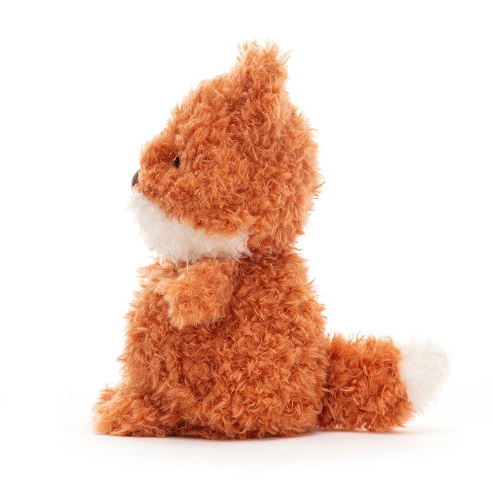 Pluszaki Jellycat Little Fox,18cm x 10cm x 8cm Pomarańczowe | Polska  CVEH-74895