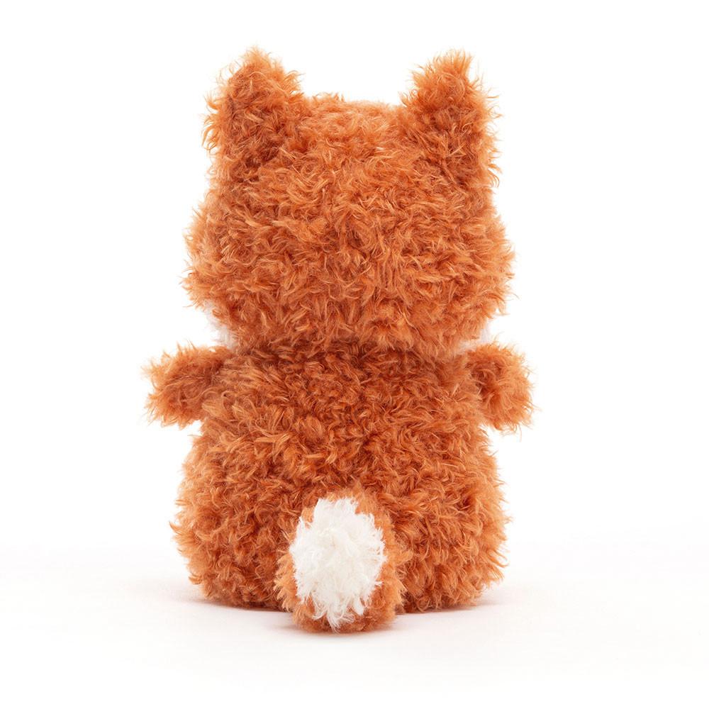 Pluszaki Jellycat Little Fox,18cm x 10cm x 8cm Pomarańczowe | Polska  CVEH-74895
