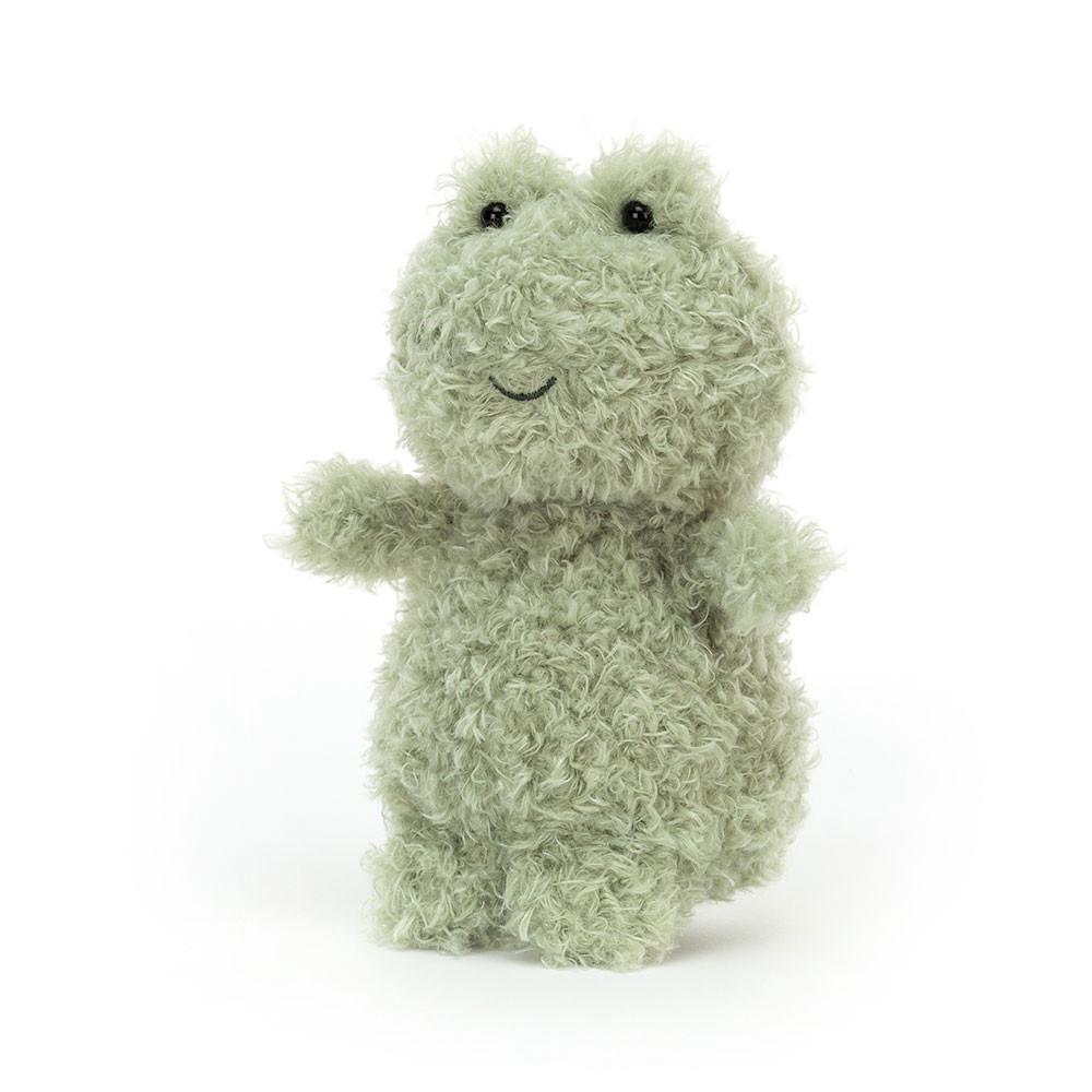 Pluszaki Jellycat Little Frog,18cm x 10cm x 8cm Zielone | Polska  YWAM-51283
