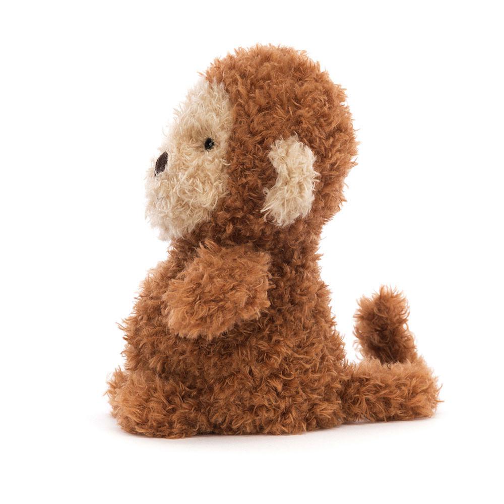 Pluszaki Jellycat Little Monkey,18cm x 10cm x 8cm Brązowe | Polska  UANP-64812