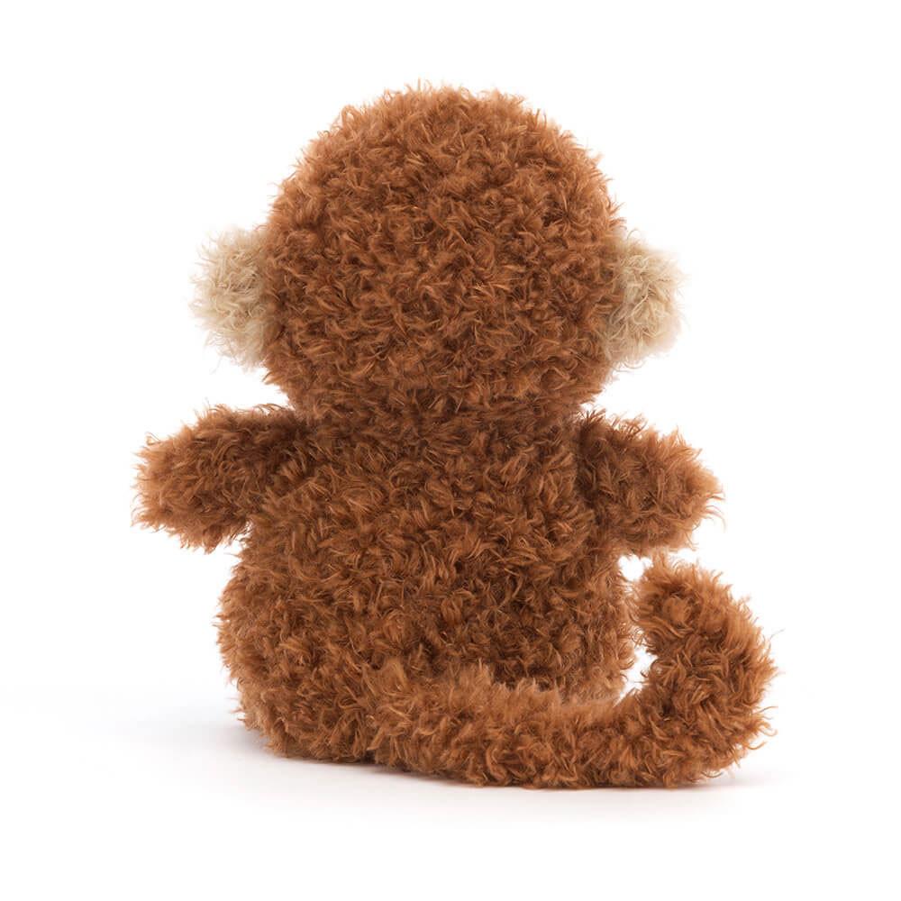 Pluszaki Jellycat Little Monkey,18cm x 10cm x 8cm Brązowe | Polska  UANP-64812