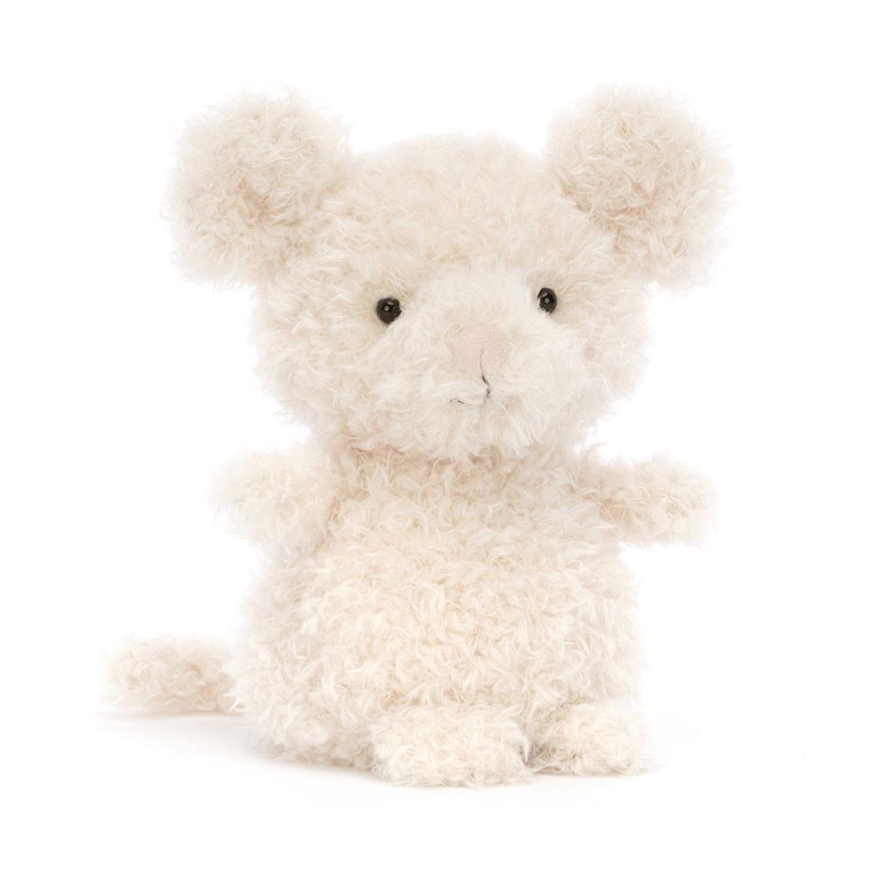 Pluszaki Jellycat Little Mouse,18cm x 10cm x 8cm Brązowe | Polska  RNZE-86207