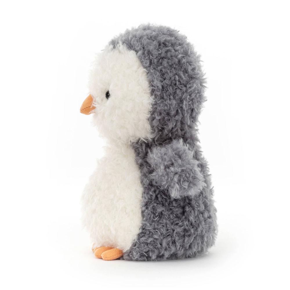 Pluszaki Jellycat Little Penguin,18cm x 10cm x 8cm Szare | Polska  IHPC-18649