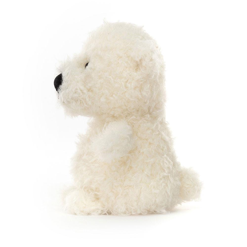 Pluszaki Jellycat Little Polar Miś,18cm x 10cm x 8cm Białe | Polska  WEPK-76594