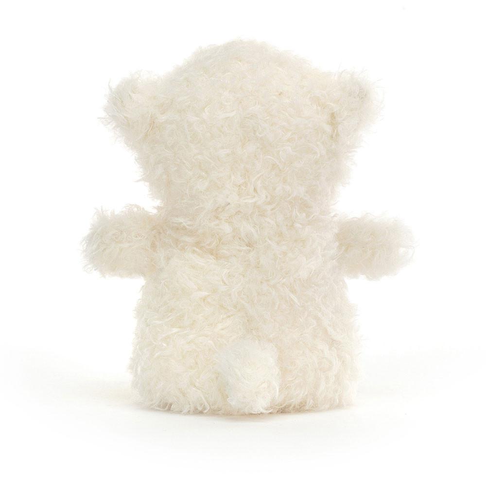 Pluszaki Jellycat Little Polar Miś,18cm x 10cm x 8cm Białe | Polska  WEPK-76594