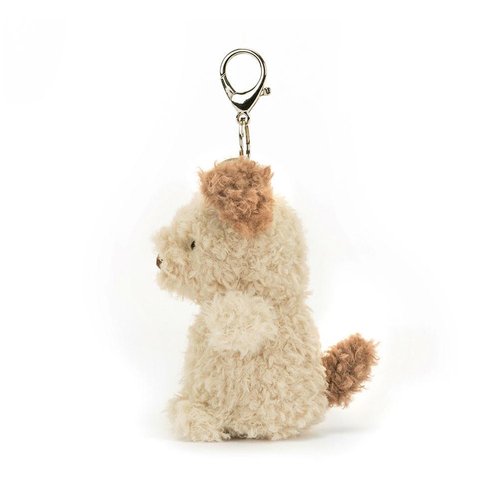 Pluszaki Jellycat Little Pup,17cm x 6cm x 8cm Brązowe | Polska  SUGX-39564
