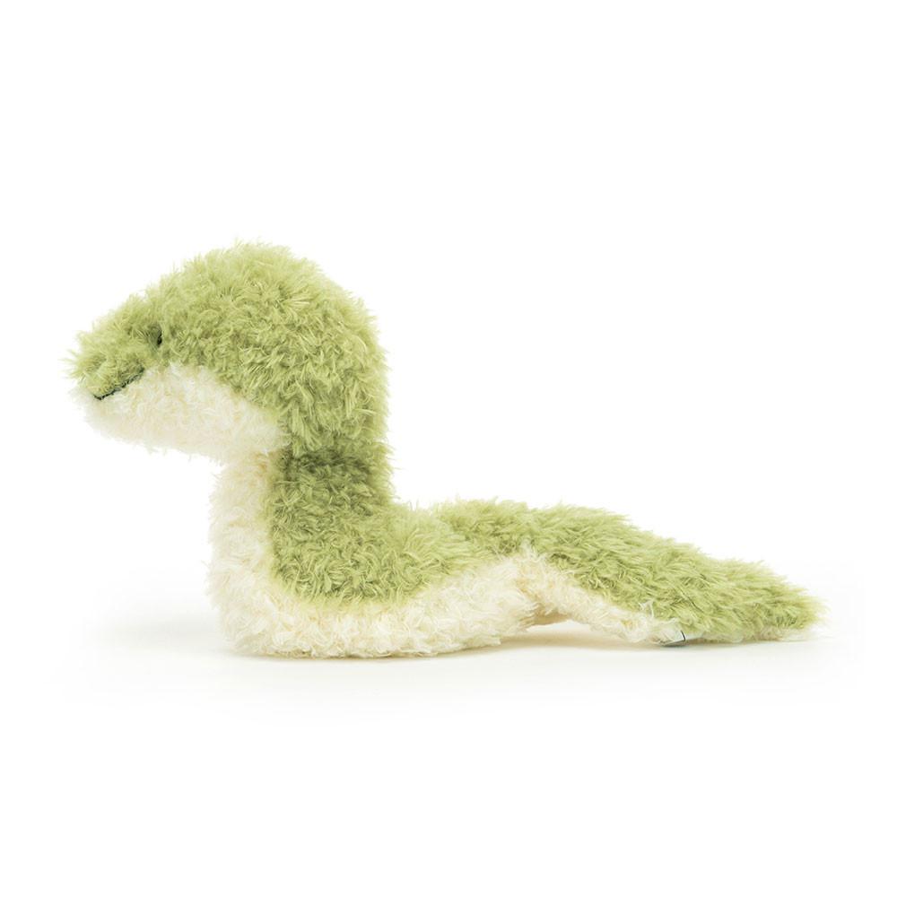Pluszaki Jellycat Little Snake,16cm x 8cm x 21cm Zielone | Polska  LRPD-14307