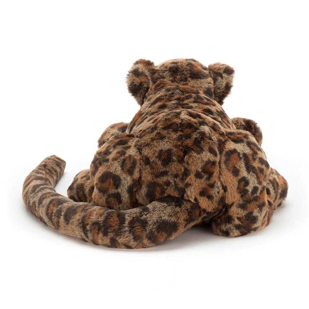 Pluszaki Jellycat Livi Leopard,13cm x 14cm x 36cm Brązowe | Polska  XDUV-36204