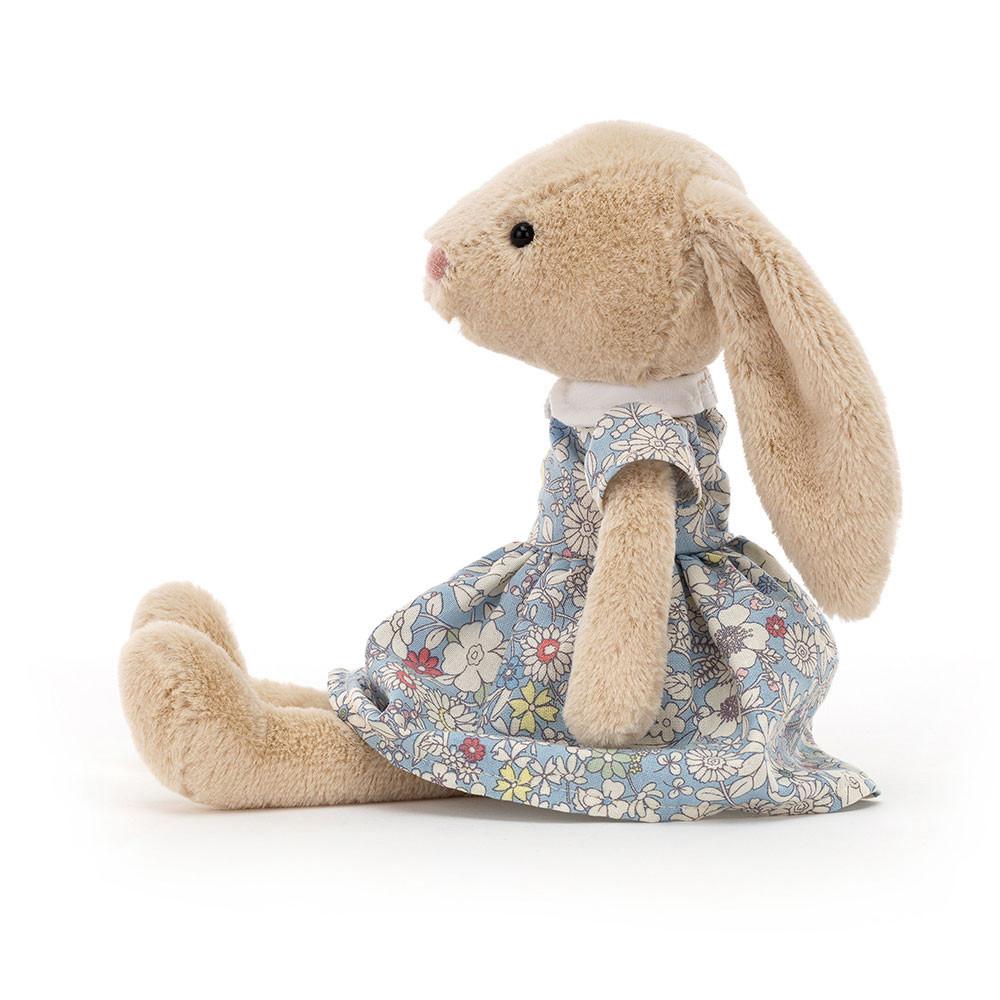 Pluszaki Jellycat Lottie Króliczek Floral,27cm x 7cm x 5cm Beżowe | Polska  QWBS-31092