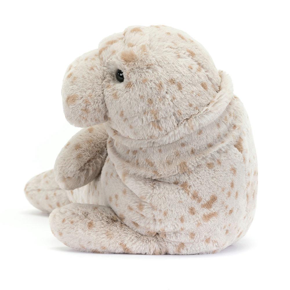 Pluszaki Jellycat Magnus Manatee,19cm x 34cm x 13cm Szare | Polska  RTBO-32489