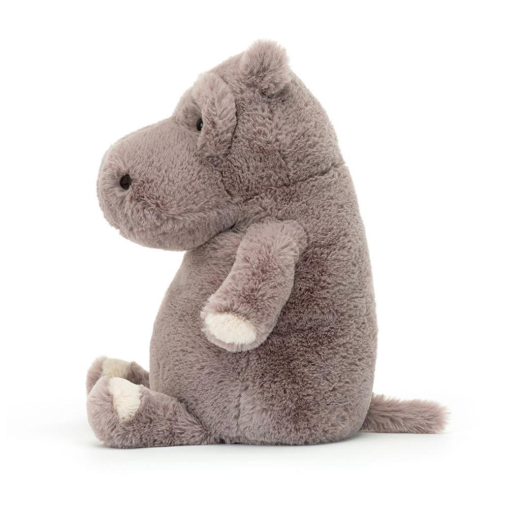 Pluszaki Jellycat Myrtle Hippopotamus,37cm x 16cm x 13cm Szare | Polska  RITB-82791