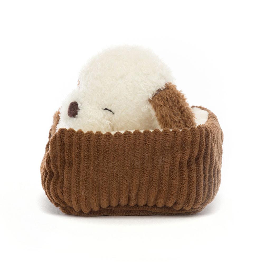 Pluszaki Jellycat Napping Nipper Piesek,10cm x 15cm x 12cm Beżowe | Polska  TMBY-89214