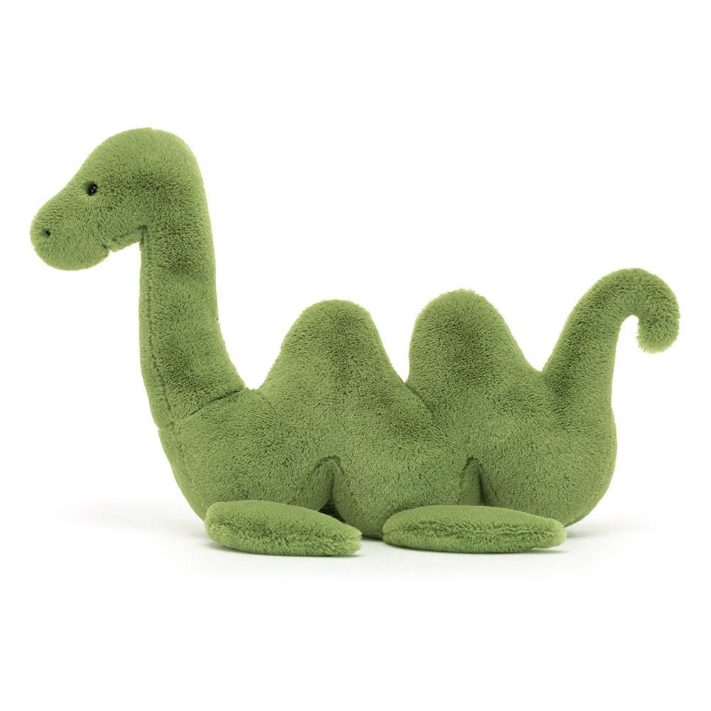 Pluszaki Jellycat Nessie Nessa,23cm x 6cm x 35cm Zielone | Polska  VSNP-64120