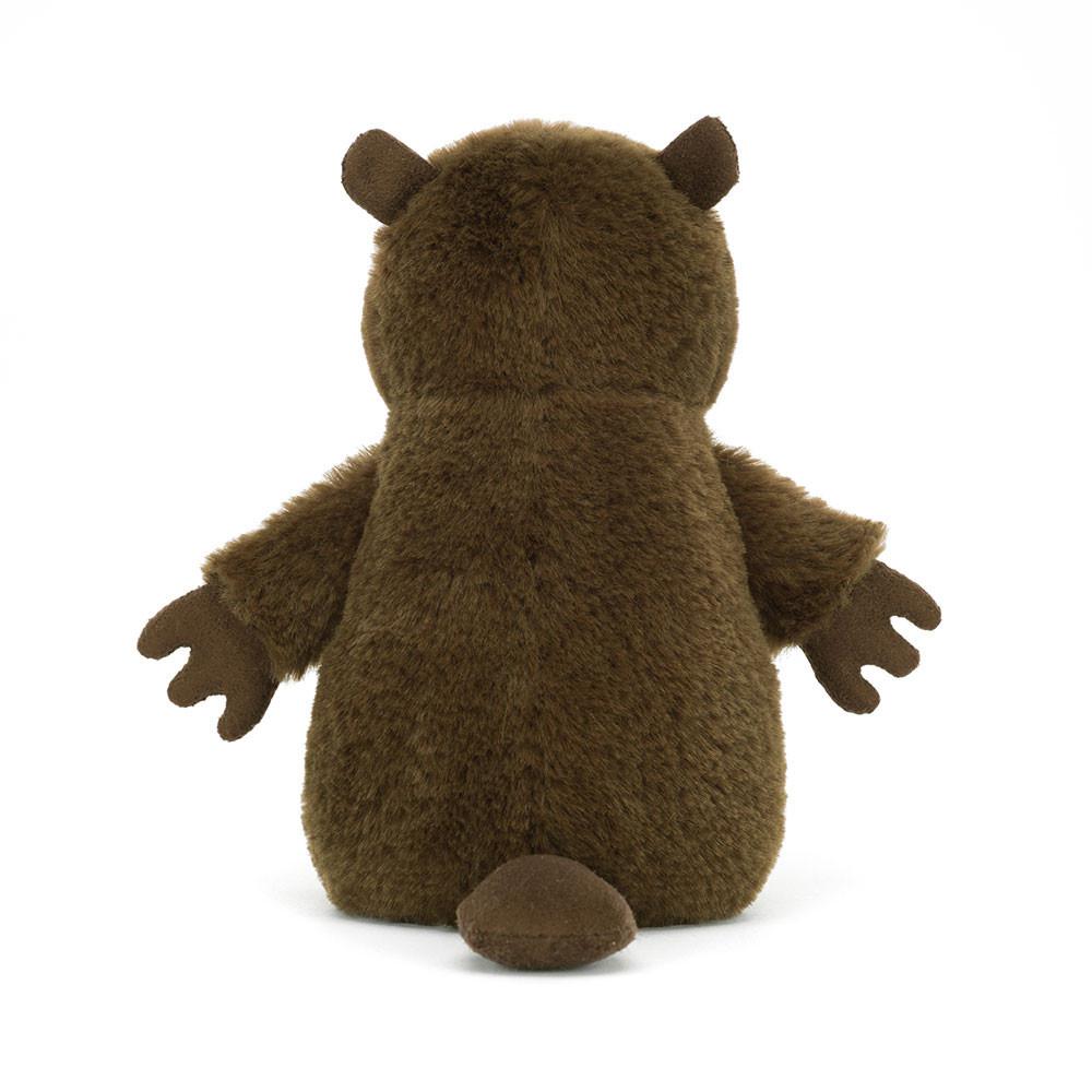 Pluszaki Jellycat Nippit Beaver,14cm x 7cm x 6cm Brązowe | Polska  XTEG-94836