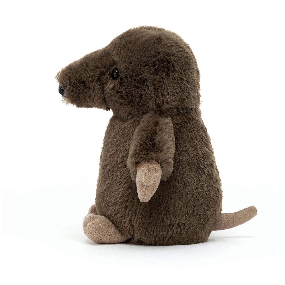 Pluszaki Jellycat Nippit Mole,14cm x 7cm x 6cm Brązowe | Polska  ETGM-41538