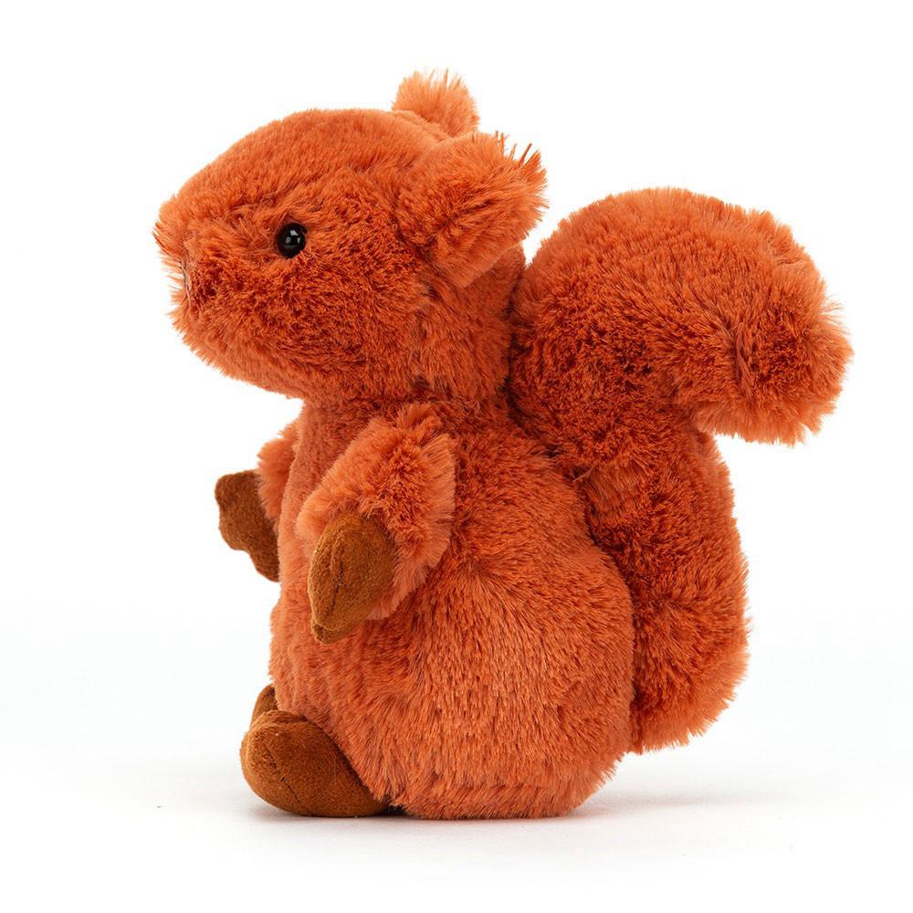 Pluszaki Jellycat Nippit Squirrel,14cm x 7cm x 6cm Pomarańczowe | Polska  ERFX-05314