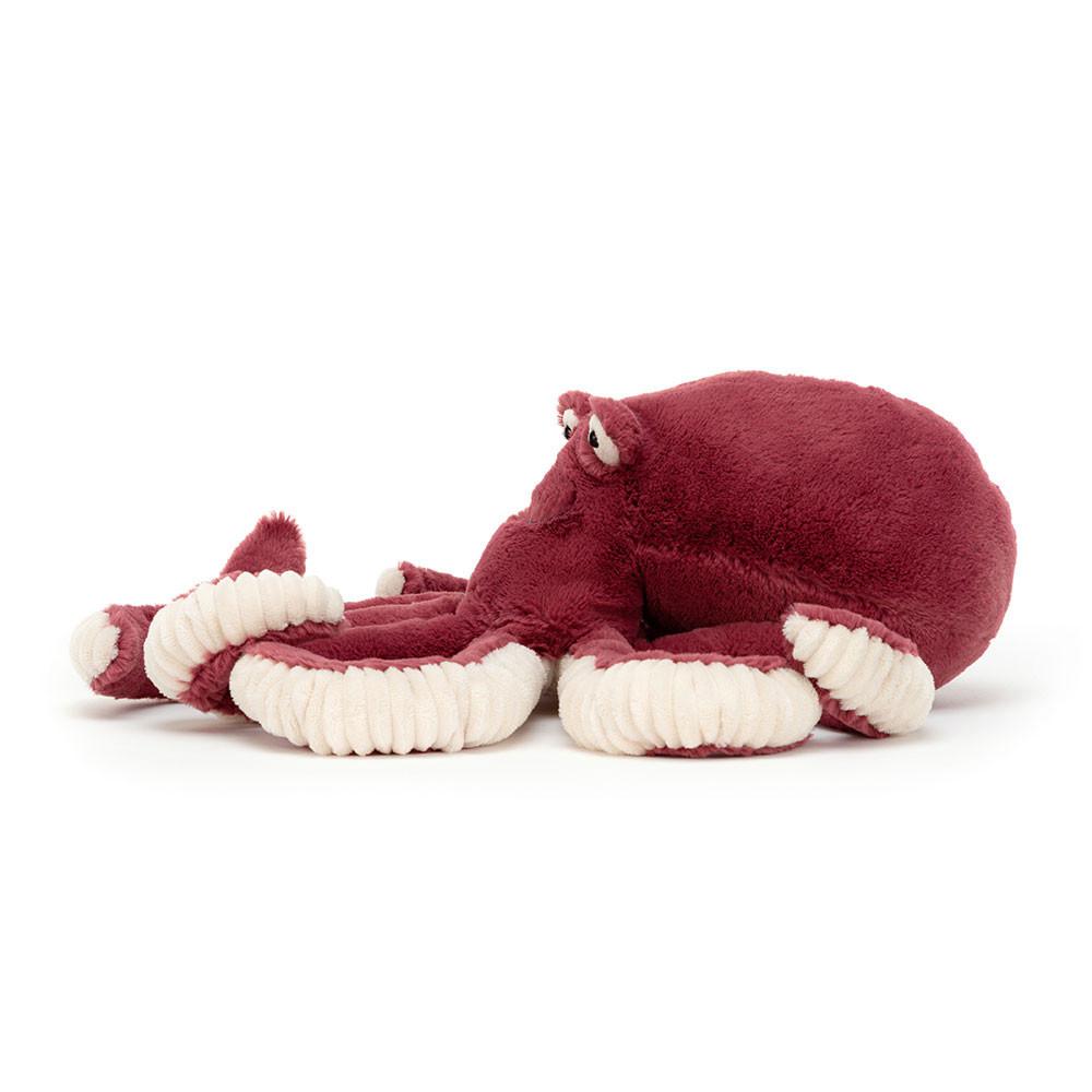 Pluszaki Jellycat Obbie Octopus,32cm x 9cm x 9cm Czerwone | Polska  ZHDA-78019