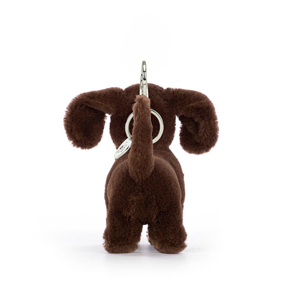 Pluszaki Jellycat Otto Sausage Piesek,12cm x 4cm x 11cm Brązowe | Polska  BWLE-48705