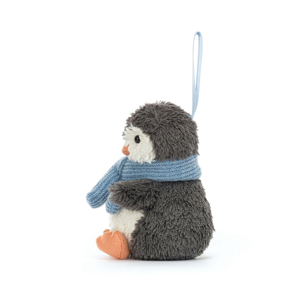 Pluszaki Jellycat Peanut Penguin Decoration,10cm x 6cm x 7cm Czarne | Polska  UCVH-01738