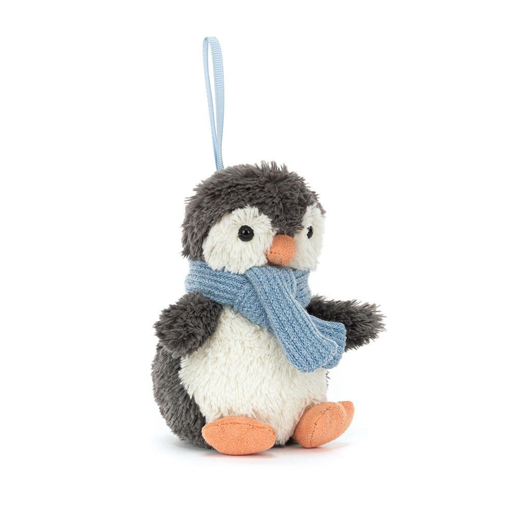 Pluszaki Jellycat Peanut Penguin Decoration,10cm x 6cm x 7cm Czarne | Polska  UCVH-01738