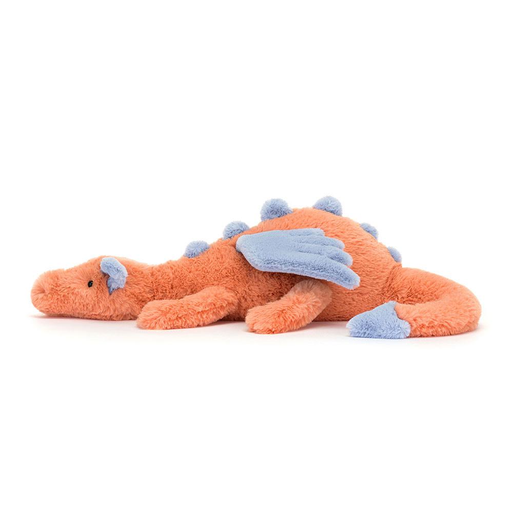 Pluszaki Jellycat Persimmon Dragon,12cm x 14cm x 50cm Pomarańczowe | Polska  GCXP-85307
